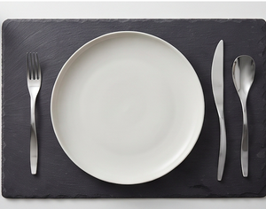 Ensemble de couverts en argent poli miroir, manche courbé, couverts modernes en acier inoxydable, vaisselle de luxe pour une table élégante, idéal pour offrir - Product Image 4
