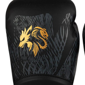 Gants de boxe Muay Thai en cuir PU, style tendance, légers, imperméables, avec sangle de poignet réglable, service OEM personnalisé - Product Image 5