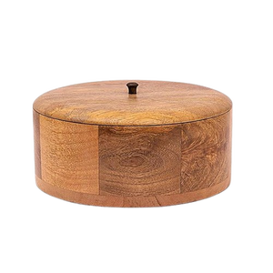 Bol à dessert en bois moderne de haute qualité pour usage domestique, fabriqué en Inde, prix de gros. - Product Image 5