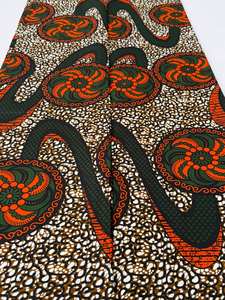 Tela de Algodón Ankara con Estampado Africano Personalizado de Alta Calidad de Adís Abeba, con Patrones Vibrantes para Ropa y Moda - Product Image 6