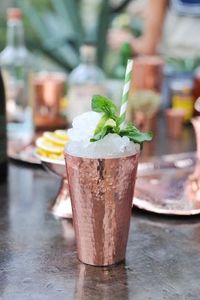 Long Lasting Copper Glass Tumbler Supplier Ayurvedic Drinking Water Cup Bulk Export Metal <b>Drinkware</b> India - Product Image 6