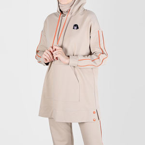 Ensemble de vêtements de sport décontractés pour femmes musulmanes modestes, pour le jogging et la course à pied - Séchage rapide et respectueux de l'environnement, tenues de sport pour la salle de sport - Product Image 3