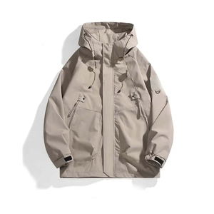 Chaqueta Cortavientos Personalizada con Logotipo, 100% Nailon, para Hombre, con Media Cremallera, Impermeable, Resistente al Viento, para Actividades al Aire Libre - Product Image 6