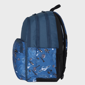 Sac à dos scolaire imperméable Arctic Fox Galaxy, grande capacité, sangles rétractables détachables, denim foncé - Product Image 5