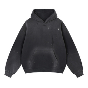 ชุดวอร์มผู้ชายแบบ 2 in 1 มีฮู้ดพร้อมเชือกผูก ผลิตจากผ้าฟลีซโพลีเอสเตอร์ 100% สไตล์สปอร์ต รับสกรีนโลโก้ มีกระเป๋าข้างหน้า/หลัง เหมาะสำหรับฤดูหนาว ขายส่ง - Product Image 3