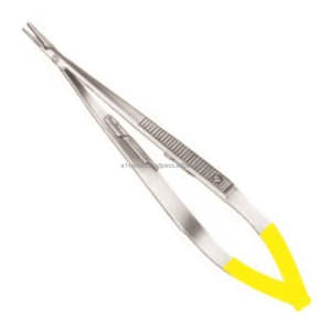 Porte-aiguilles droits/courbés Castroviejo certifiés ISO CE A-1 VERITAS, instrument de suture |   Trousse de premiers secours chirurgicaux ORL réutilisable - Product Image 4