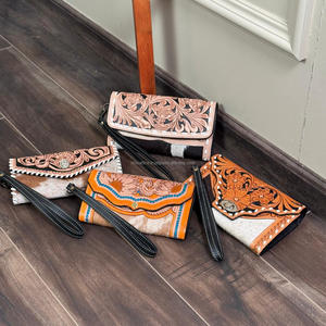 กระเป๋าสตางค์หนังวัวแท้สำหรับผู้หญิงดีไซน์ใหม่กระเป๋าคลัทช์อเนกประสงค์ - Product Image 4