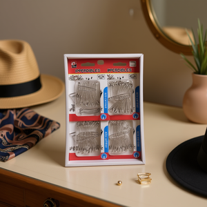 IPERDIBLES Broches plateados de 23 mm, duraderos y elegantes - Product Image 2