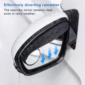 2 rétroviseurs convexes HD sans cadre pour voiture, vision grand angle 3x plus large pour angles morts, protection anti-pluie, nouveau modèle 2022 - Product Image 6