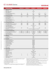 Convertisseur solaire hybride triphasé <span class=keywords><strong>Goodwe</strong></span> série ET 15-30 <span class=keywords><strong>kW</strong></span> |   Batterie haute tension |   <span class=keywords><strong>3</strong></span> MPPT |   Solution de stockage d'énergie commerciale - Product Image 5