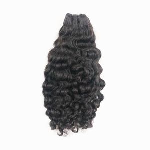Paquetes de cabello rizado virgen sin procesar más vendidos, cabello humano con volumen completo para extensiones de cabello, disponible para la venta - Product Image 3