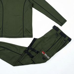 Vêtements de sport de compression pour hommes, tenue de sport pour la course à pied et la musculation, survêtement de compression Maluza - Product Image 2