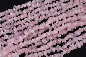 ลูกปัดหินสีชมพู SRK GEMS รูปทรงไม่สม่ำเสมอ สำหรับทำเครื่องประดับ ได้รับการรับรองจากบุคคลที่สาม - Product Image 2