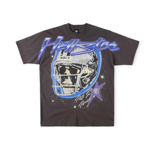 Camiseta de Manga Corta para Hombre H-Town, Color Gris Oscuro, Cuello Redondo, Corte Regular, Estilo Urbano, Tejido de Punto Jersey, 100% Poliéster, Transpirable y de Secado Rápido - Product Image 1