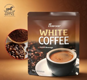 EYERFOOD White <b>Coffee</b> <b>Instant</b> Beverage 25g x 12 Sachets Cream Flavor Caffeinated - Product Image 1