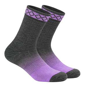 Men's Crew <b>Socks</b> <b>Wool</b> Nylon Blend Geometric Pattern Breathable Knitted Autumn Sport <b>Socks</b> - Product Image 2