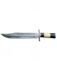 Handcrafted Damascus Steel Decorative Utility Tool <b>Bone</b> & Horn <b>Handle</b> Display Showpiece - Product Image 5