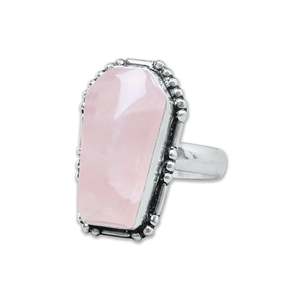 แหวนพลอยหลากสีทรงโลงศพ ดีไซน์สวยหรู แหวนเงินชุบสำหรับผู้หญิง ขายส่งจากผู้ผลิตเครื่องประดับแฟชั่น - Product Image 3