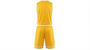 <b>Athletic</b> Basketball Training Outfit with Sleeveless Jersey and Lightweight Performance Shorts for Teams - Product Image 3