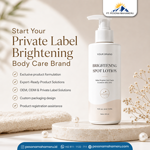 Lotion hydratante pour le corps à la teinte de la peau, personnalisable avec une étiquette privée, pour les soins quotidiens du corps et les marques de soins personnels - Product Image 3