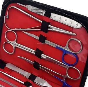 Kit de Práctica de Sutura Quirúrgica de Acero Inoxidable, Kit de Entrenamiento de Primeros Auxilios, Paquete de Supervivencia para Trauma Médico - Product Image 3