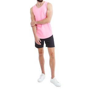 <b>Men</b> <b>Knitted</b> Casual <b>Tank</b> <b>Top</b> Custom Logo Sleeveless Gym Shirt Breathable Polyester/Cotton Fitness Apparel OEM ODM Manufacturer - Product Image 5