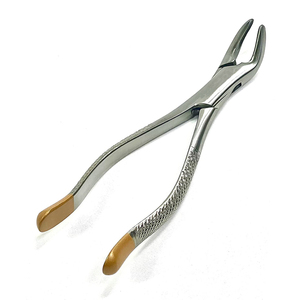 Pinzas de Extracción de Raíces Dentales Superiores de Acero Inoxidable de Alta Calidad con Agarre Ergonómico, Certificación CE, Fuente de Alimentación Manual - Product Image 3