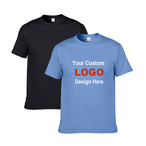 Hip-hop Tendance Lettre Imprimer Hommes D'été Lâche représenter t-shirt 100% Coton En Gros Personnalisé - Product Image 1