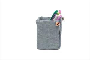 Foldable Fabric Desk Organizer Pen Holder <b>Basket</b> for Office Home Storage - Product Image 3