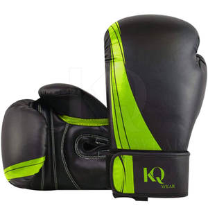 Gants de boxe en cuir durables, design léger, support de poignet sécurisé, parfaits pour l'entraînement avec sac de frappe, le sparring et les séances de fitness - Product Image 4