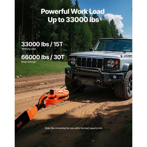 30 Ton Snatch Block puleggia con capacità di 66,000 Lbs Off-Road recupero trattore ganci di traino - Product Image 2