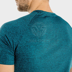 T-shirts de sport pour hommes à séchage rapide, coupe ample, 100% coton, imprimés, faible MOQ, prix de gros - Product Image 3