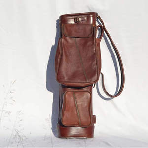 Bolsa de golf de cuero, personaliza el logo, personaliza el color, personaliza el tamaño, piel de vaca, producto de alta calidad, lino, algodón - Product Image 1
