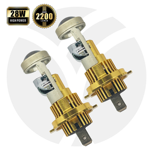 Yufing Mini Biled Ống Kính Máy Chiếu LED Đèn Pha <span class=keywords><strong>50W</strong></span> 10000LM Sáng LED Xenon Halogen Nâng Cấp Bi LED Ống Kính Cắm Và Chơi LED Bóng Đèn - Product Image 1