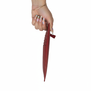 WRIZA กระเป๋าสตางค์ผู้หญิงหนังวัวสีแดงหรูหรา |   ดีไซน์เพรียวบางกะทัดรัด ช่องใส่การ์ด 7 ช่อง ป้องกัน RFID |   ผ้าลินินพรีเมียมสำหรับงานปาร์ตี้และการเดินทาง - Product Image 4