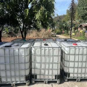 ถังพลาสติก IBC ขนาด 1000 ลิตร รูปทรงสี่เหลี่ยม สำหรับเก็บน้ำมันและน้ำเกรดอาหาร คุณภาพพรีเมียม จัดส่งรวดเร็ว เหมาะสำหรับการจัดเก็บที่สมบูรณ์แบบ - Product Image 1