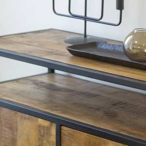 Aparador Vandana Radiant Novara en metal y madera de mango de Marcel - Product Image 2