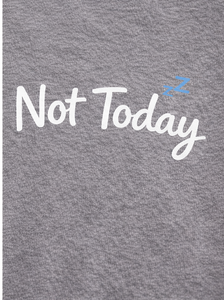 เสื้อยืดพิมพ์ลายคำคมตลกแบบกำหนดเอง ไม่ใช่วันนี้ เสื้อยืดกราฟิก ยูนิเซ็กซ์ ผ้าฝ้าย แขนสั้น สไตล์ลำลอง รับผลิตตามสั่ง ขายส่ง - Product Image 6