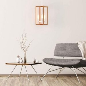 Lampada a Sospensione Moderna Industriale in Rattan Nero a 3 Luci per Cucina e Sala da Pranzo - Product Image 1