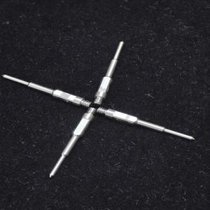 Goupilles filetées de précision en acier inoxydable et laiton, usinées CNC, pièces de brochage, équipement industriel OEM personnalisé, usine - Product Image 1