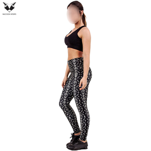 Ropa Deportiva Cómoda, Leggings Deportivos Elásticos con Estampado de Cintura Alta, Ajustados, de Alto Rendimiento para Mujer - Product Image 5