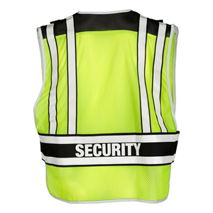 Chaleco de Seguridad Multibolsillos de Alta Calidad Personalizado, Chaleco de Seguridad para Trabajo Nocturno con Cinta Reflectante de Alta Visibilidad - Product Image 4