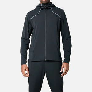 Custom <b>Men</b> 3D Embroidery Logo Windbreaker Tracksuit High Quality 100% Nylon <b>Jacket</b> And Baggy <b>Track</b> Pants Set Sportswear - Product Image 3