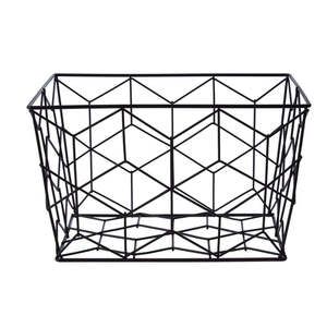 Practical Eco-Friendly Food Storage <b>Basket</b> <b>Handle</b> Multifunctional Iron Wire Modern Customized Azora Industries M-527 - Product Image 5