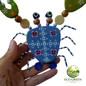 wood Wooden <b>Crab</b> Vietnam Handmade Decoration Cutting Home Decoration Home Decoration, Business Gift, Holiday Decoration & Gift - Product Image 1