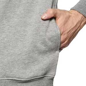 Sudadera de Cuello Redondo para Hombre, Diseño Moderno, 100% Algodón, Manga Regular, Letra Bordada, Estilo Holgado, Ecológica, Primavera - Product Image 6