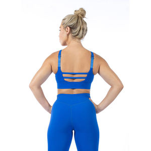 Soutien-gorge de sport UZAS de haute qualité pour femmes, grande taille, maintien élevé, en polyester/coton, col carré, bretelles réglables - Product Image 4