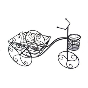 New Design Garden Urn Four Legs Home Garden Decoration Decorative Garden Urn Metal Iron Wire Powder Coated Finished - Product Image 4