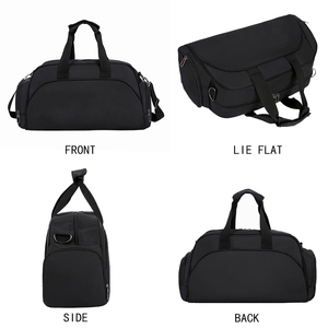 Bolsa Deportiva Unisex de Gran Capacidad, Bolsa de Viaje con Cierre de Color Sólido y Asa Suave - Product Image 4