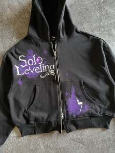 เสื้อฮู้ดซิปผ้าคอตตอนหนานุ่ม พิมพ์ลายสกรีนตามสั่ง สไตล์สตรีทแวร์ - Product Image 3